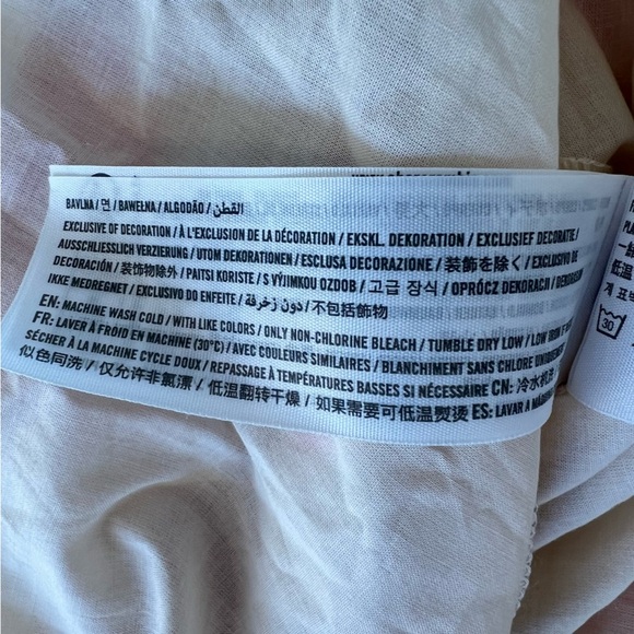 ABERCROMBIE & FITCH Floral Ruffle Tiered Mini Dress Pink Small - Picture 9 of 11